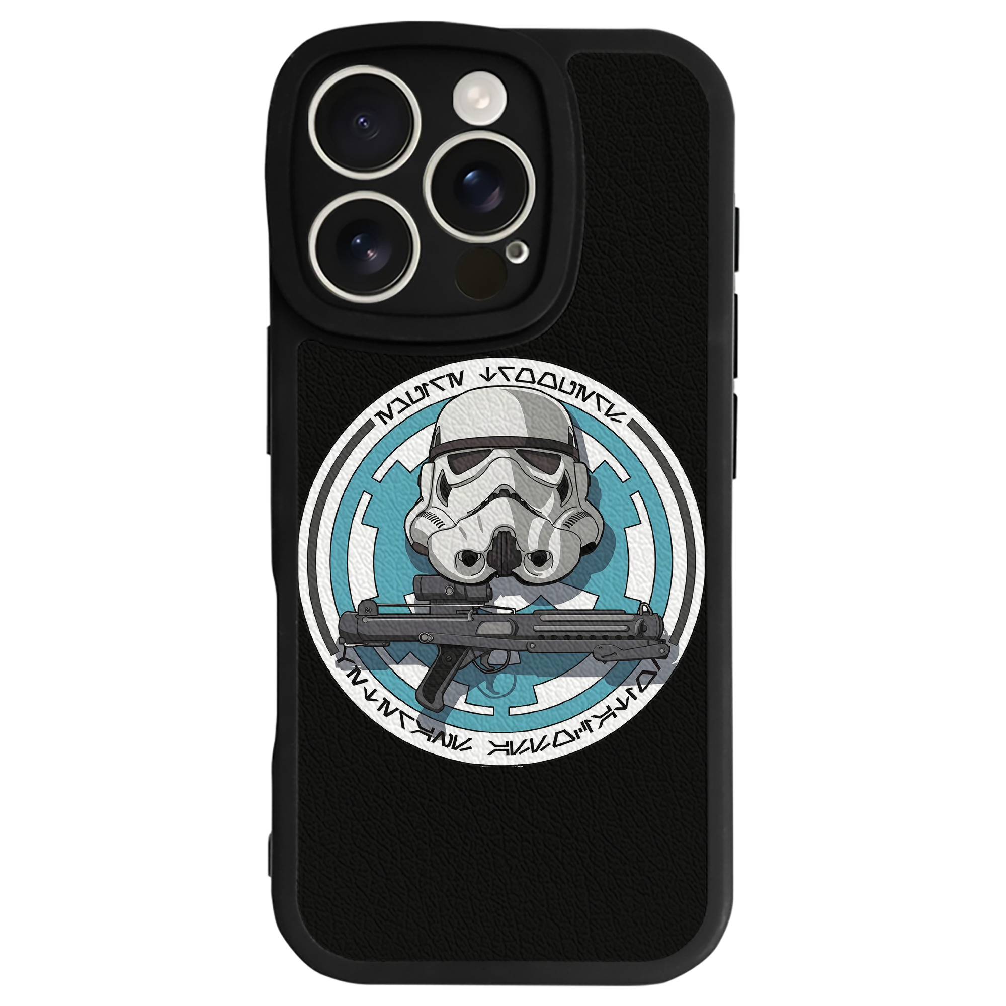 （画像用） スター・ウォーズ Star Wars 【iPhone 16シリーズ対応】シリコンスマホケース（レザー調） 材質：シリコン